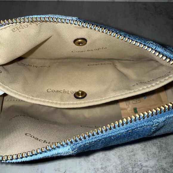 NWT COACHTOPIA denim small alter ego Shoulder Bag - Picture 3 of 8
